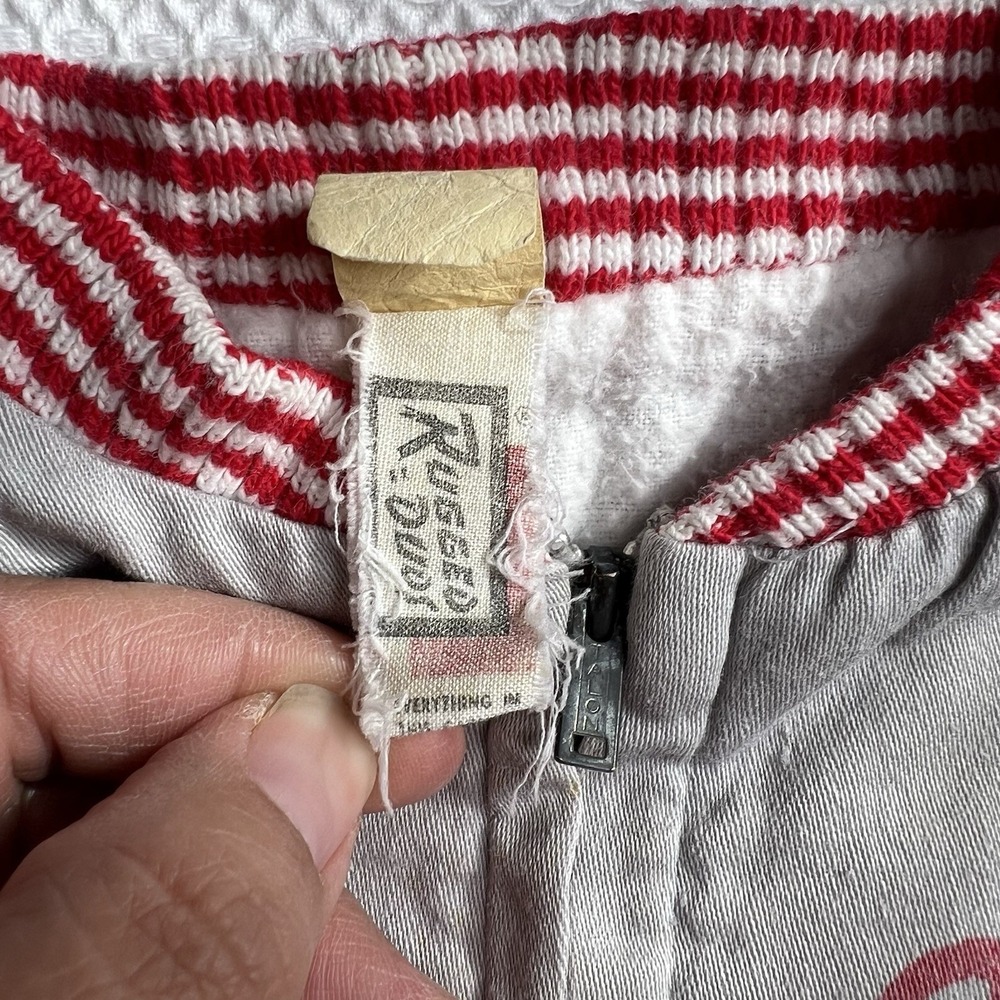 Vintage Junior League Rugged Duds Infant Size Baseball Jacket Made In USA Rare - Picture 3 of 7